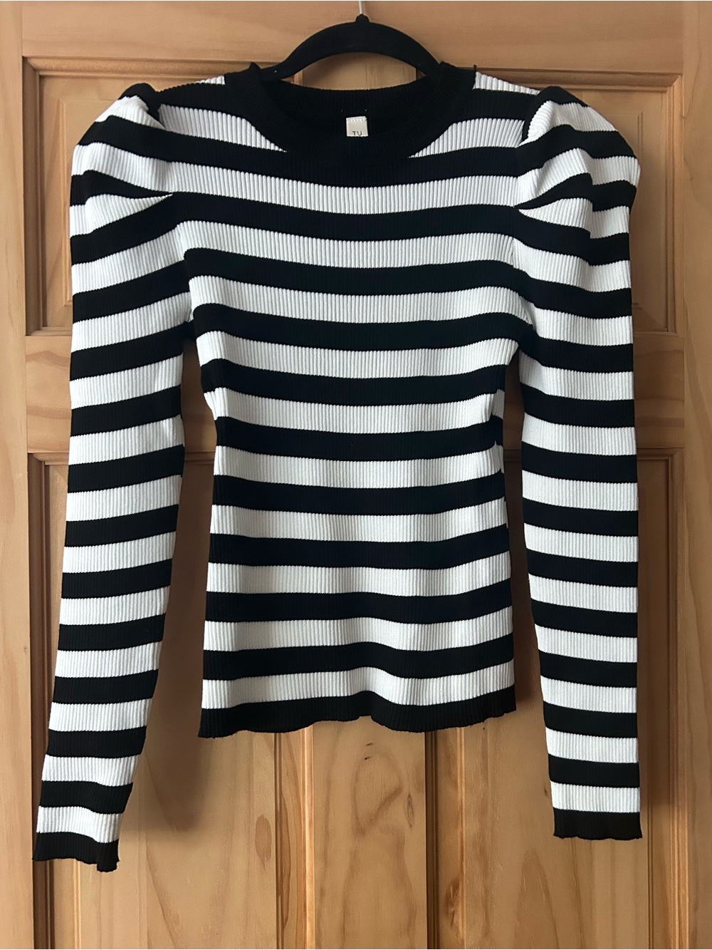 Striped Ribbed Sweater from Florence, Italy boutique. Size XS